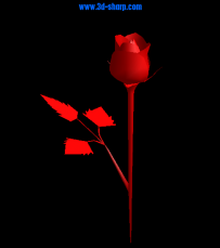 人节-送情人一朵PDMS玫瑰花